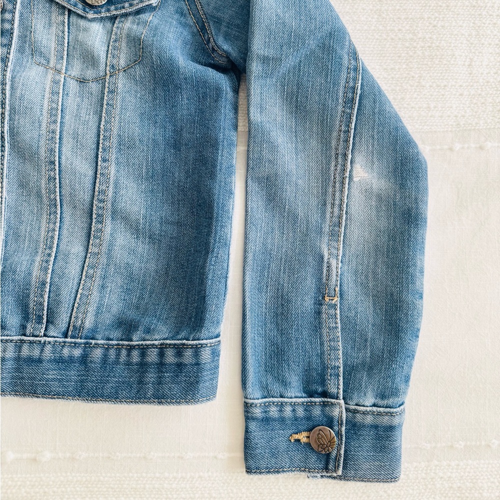 Children’s Place Girls Jean Jacket - Picture 3 of 6